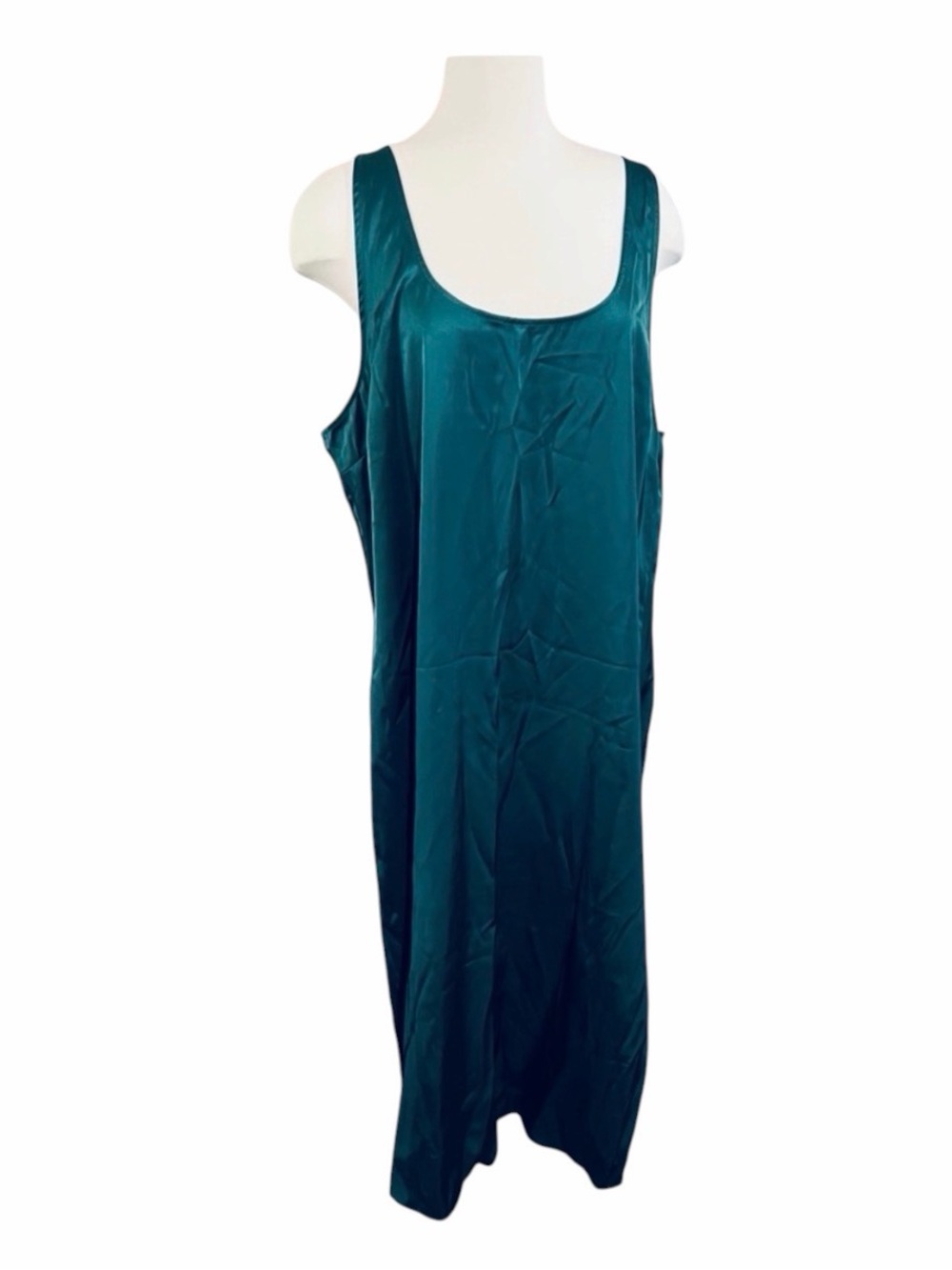 Abercrombie & Fitch NWT Women’s Elegant Green Sleeveless Lingerie Nightgown